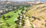  ?? Brian van der Brug Los Angeles Times ?? AT SIMI HILLS Golf Course in Simi Valley, water managers will stop irrigating non-playable areas.