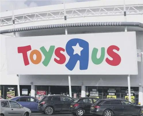  ??  ?? 0 Toys R Us has more than 100 stores in the UK, and 1,500 in 33 countries around the world, employing thousands of staff