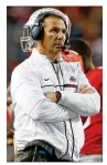  ?? GETTY IMAGES ?? OSU coach Urban Meyer is looking to beat Michigan a sixth straight time Saturday.