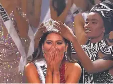  ??  ?? 1
1 Coronación.
Momento en que Andrea Meza es coronada como Miss Universo.