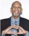  ??  ?? Kareem Abdul-Jabbar