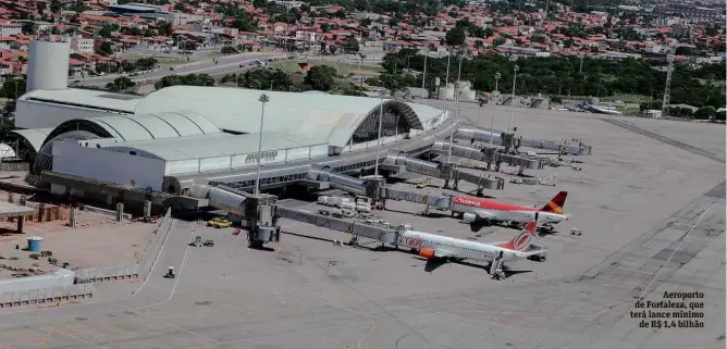  ?? Jarbas Oliveira - 6.jun.14/Folhapress ?? Aeroporto de Fortaleza, que terá lance mínimo de R$ 1,4 bilhão