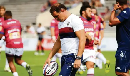  ?? Photo Midi Olympique - Patrick Derewiany ?? Raphaël Ibanez a procédé à un réaménagem­ent de son staff technique pour donner un nouveau souffle à une UBB qui n’a plus gagné en Top 14 depuis le 19 novembre.