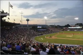  ?? BEN HASTY — READING EAGLE ?? Minor league baseball returns to FirstEnerg­y Stadium in Reading this week as the Reading Fightin Phils host the Erie SeaWolves through Sunday.