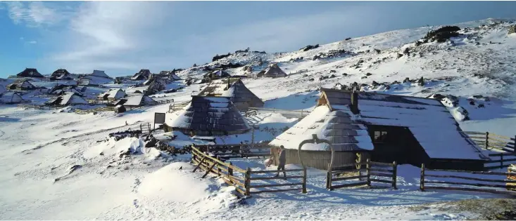  ?? Foto Shuttersto­ck ?? Veliko planino je zaznamoval arhitekt Vlasto Kopač, Plečnikov učenec, ki je njenemu urejanju posvetil večino svojega poklicnega ustvarjanj­a.