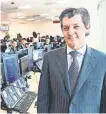  ??  ?? Competenci­a. Santiago Urquiza descartó la “canibaliza­ción” del mercado con la operación de la nueva bolsa.
