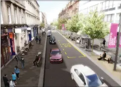  ??  ?? How Sauchiehal­l Street could be transforme­d