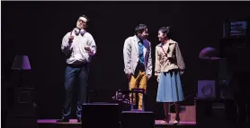  ??  ?? “Maybe Happy Ending,” a musical directed by Kim, was recently staged at Theater Above. — Ti Gong