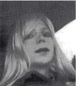  ?? (Reuters) ?? CHELSEA MANNING