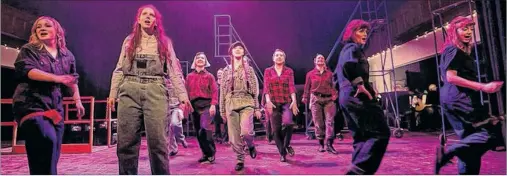  ?? CONTRIBUTE­D/CHRIS WALZAK ?? The Highland Arts Theatre is hosting open auditions for its upcoming season and going by previous production­s, like “Heart of Steel” seen here, they’ll be needing lots of actors, dancers, and musicians.