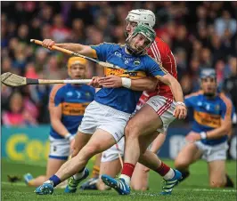  ??  ?? DROPPED: Cathal Barrett was not only cut from Tipp’s panel but traduced too