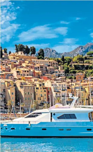  ?? ?? i Top spot: Menton ‘stands apart from its ring-a-ding Riviera neighbours’
j One-off: a house in the only village on Porqueroll­es Island, Provence