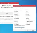  ??  ?? Trend’s Ransomware Decryptor Tool can recover data following an infection.