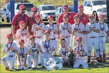  ?? SUBMITTED ?? The U11 AA Mosquito Kentville Wildcats after winning the Atlantic Canadian championsh­ip in Moncton.