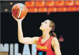  ?? FOTO: EFE ?? Tamara Abalde, descartada después de haber participad­o en el torneo de València