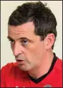  ??  ?? Anomalies: Jack Ross has issues with the Irn-Bru Cup