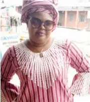  ??  ?? Mrs Samson Ajala died alongside her husband and three kids