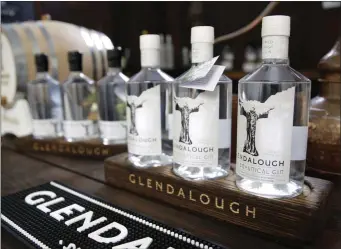  ??  ?? Glendaloug­h Gin is one of three Irish gins to go on sale in Ontario.