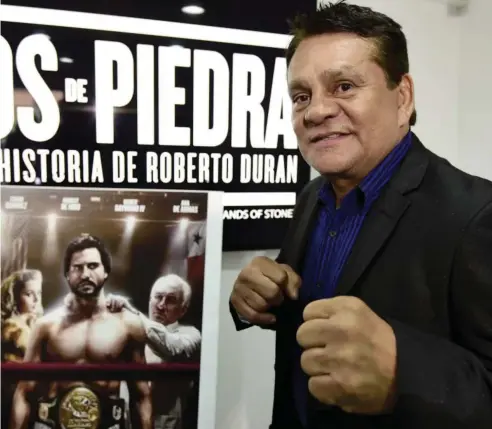  ?? FE ?? Roberto -Mano de Piedra- Durán es catalogado como uno de los mejores libra por libra de toda la historia del boxeo.