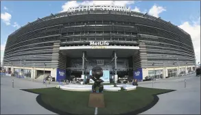  ?? Al Bello / Getty Images ?? MetLife Stadium is home to the Giants and Jets.