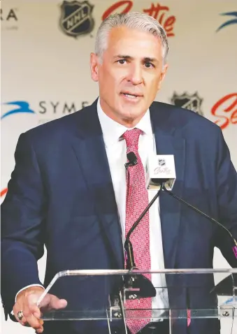  ?? TED S. WARREN/THE ASSOCIATED PRESS ?? Hockey Hall of Fame player Ron Francis will get no favours from his peers as the first general manager of the as-yet-unnamed Seattle NHL franchise.