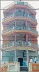  ?? HT PHOTO ?? ■ The multi-storey chaupal in Sindhar village of Hisar.