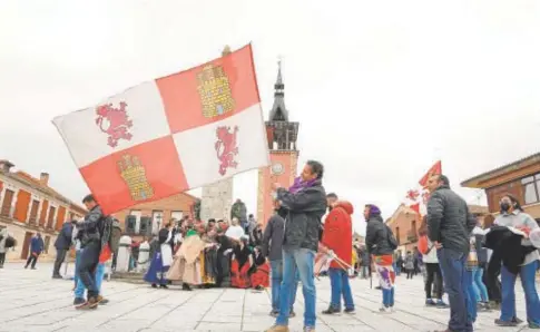  ?? // ICAL ?? Celebració­n del Día de Castilla y León el pasado año en Villalar de los Comuneros