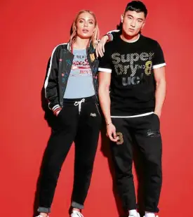  ??  ?? Superdry Chinese New Year collection