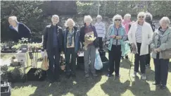  ??  ?? The ladies of Midhurst and Petworth Inner Wheel Club held a plant sale on a sunny morning in May. It was wonderful to meet in person and not on Zoom for a change! The sale raised over £900 for the Safe in Sussex charity.