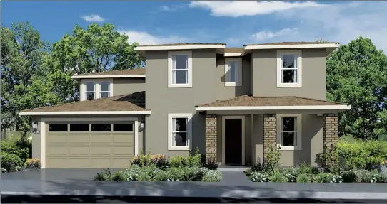  ??  ?? Discover lakeside living at your pace in Sacramento at Northlake, featuring beautiful single-family homes, a clubhouse with pool, plus parks, trails and more.