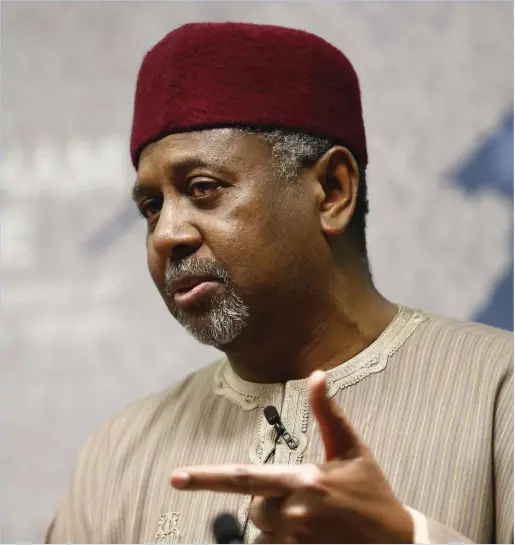  ??  ?? Dasuki...remained in detention despite courts orders