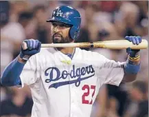  ?? Luis Sinco Los Angeles Times ?? DODGERS CENTER FIELDER Matt Kemp says he is 213 pounds, which is about what he weighed in 2011 when he had a career-high 39 home runs and 40 stolen bases.