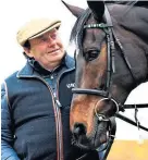  ??  ?? Waiting game: Nicky Henderson will give Altior ‘every chance’ to race