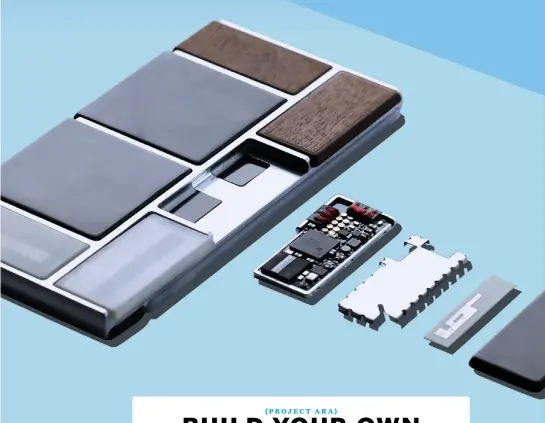  ??  ?? Project Ara lets you slot components of your choice into frames