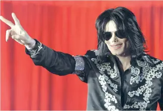  ?? AP ?? Michael Jackson falleció el 25 de junio de 2009.