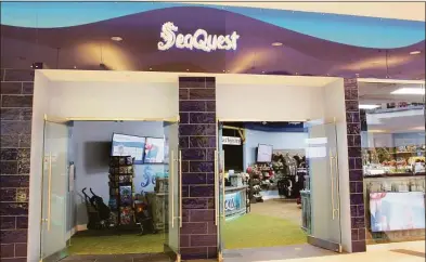  ?? Hearst Connecticu­t Media file photo ?? SeaQuest Interactiv­e Aquarium in the Westfield Trumbull mall