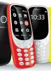  ?? Revný a větší displej má nově baFOTO NOKIA ?? Omlazená Nokia 3310