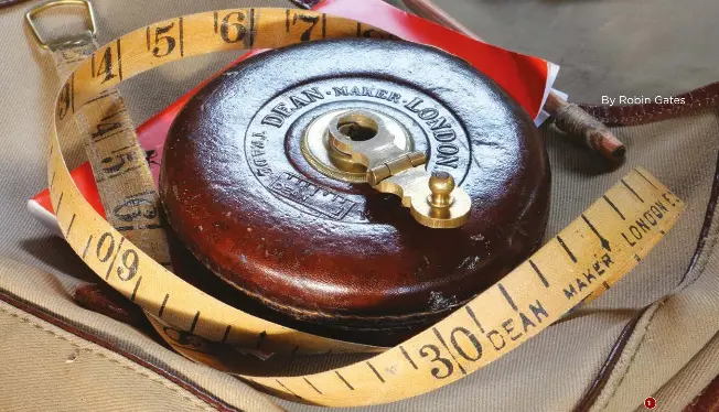  ?? ?? 1 1 Dean of London 50ft (15.1m) linen tape measure