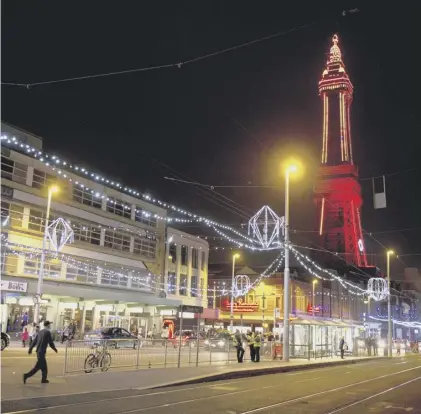  ??  ?? 0 Blackpool’s illuminati­ons don’t light up the problems facing the seaside town suffering from ‘Shit Life Syndrome’