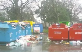  ??  ?? Sefton Council says the amount of dumping and fly tipping at recycling sites across Sefton is increasing