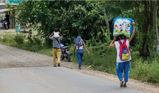  ?? FOTO ?? Por el enfrentami­ento entre el Eln y el Epl, la población civil del Catatumbo está sufriendo una grave situación de seguridad, que se traduce en desplazami­entos, cierres de colegios e imposibili­dad de salir de los pueblos, según reporta la ONU.