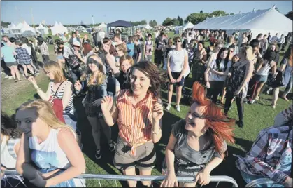  ??  ?? REVELLERS have flocked to The Embankment to enjoy the Willow Festival, which returned to the city for the first time in nine years.
The free event will carry on until Sunday and includes live music from two stages, funfair rides and dozens of stalls...