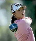  ??  ?? Lydia Ko is tied for 11th.