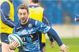  ?? Picture: SNS/SRU. ?? Call-up for the Lions: Greig Laidlaw.