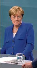  ?? AP ?? Bundeskanz­lerin Angela Merkel (CDU).