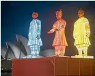  ??  ?? Terracotta warriors will light up the forecourt at Te Papa.