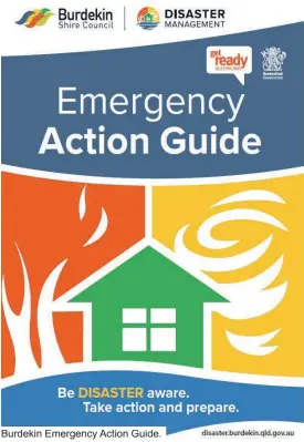  ?? ?? Burdekin Emergency Action Guide.