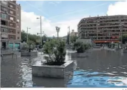  ?? C. G. ?? Con la obra se trata de evitar inundacion­es en Plaza Einstein.