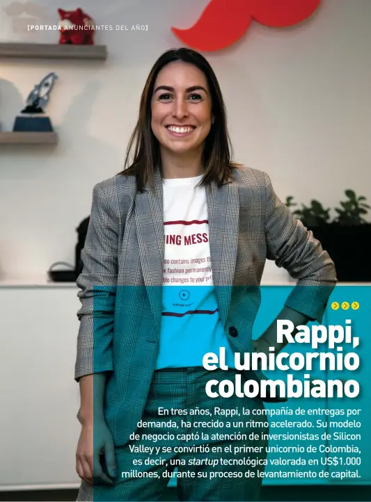  ??  ?? Ana María Villalta, global head of content marketing de Rappi.