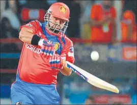  ?? PTI ?? Gujarat Lions skipper Suresh Raina’s fighting halfcentur­y went in vain against Kolkata Knight Riders at Rajkot and he will be expecting better support from his bowling attack against Sunrisers Hyderabad.